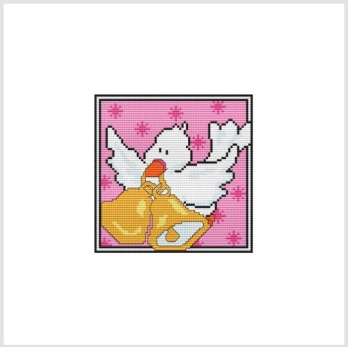(image for) Country Christmas Coaster / Ornament - DOVE
